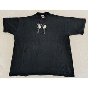 Vintage 90s Blues Brothers House Of Blues Tshirt Black Single Stitch Adult 3XL